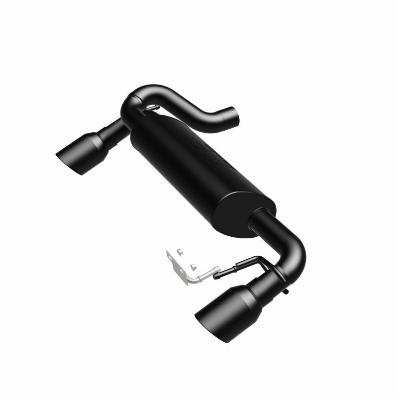 MagnaFlow 2021 Ford Bronco Street Series Axle-Back Exhaust w/ Dual Split Rear Style Exit- Black Tips - 19558
