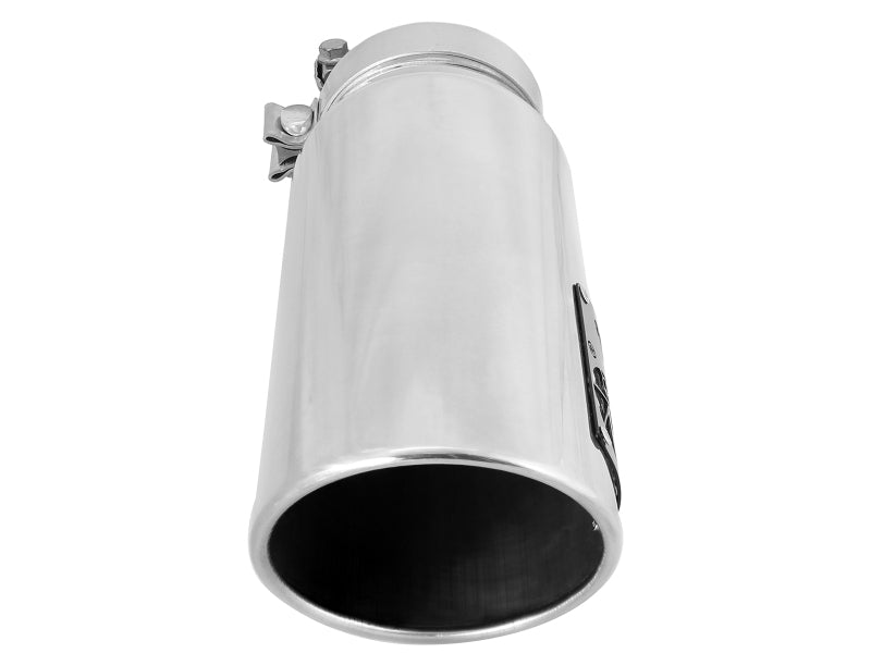 aFe MACH Force-Xp Universal Exhaust Tip 4 IN Inlet x 5 IN Outlet x 12 IN L - 49T40506-P12