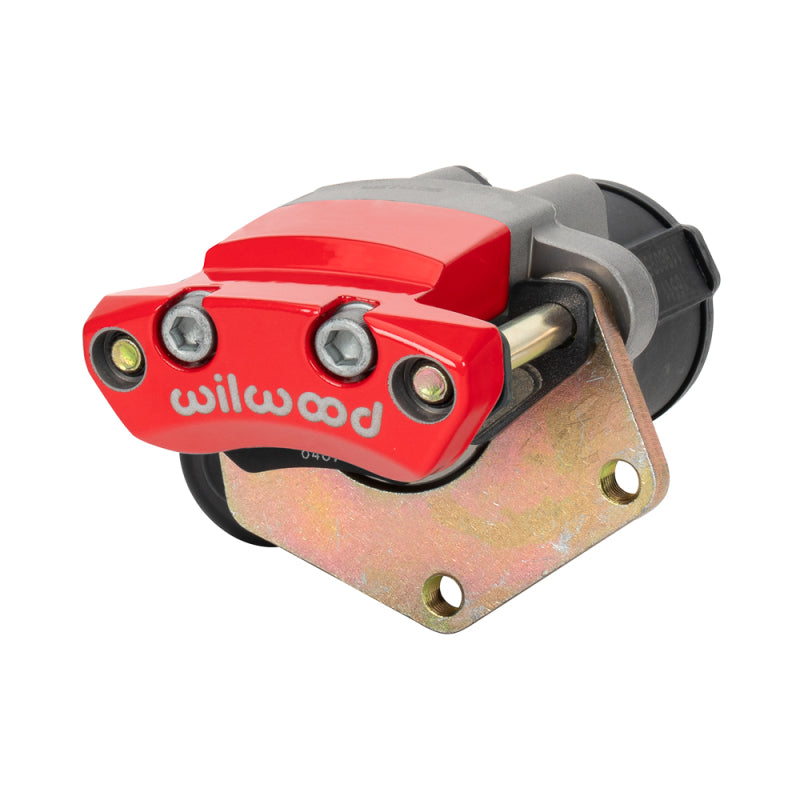 Wilwood caliper EPB 1.25 1.25 rotor 2.00 MT R/H red offset bracket - 120-18277-RD