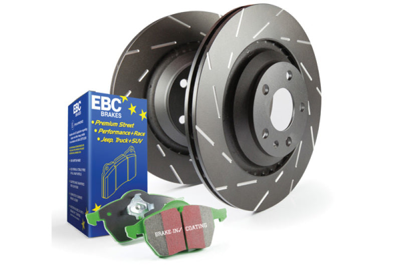 EBC S2 Kits Greenstuff Pads and USR Rotors - S2KR1884
