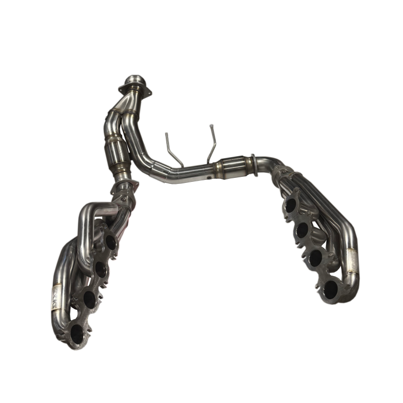 Kooks 21-23 Ford F150 Coyote V8 5.0L 1-7/8in SS Header w/ GREEN Catted Connection Pipe - 1371H430