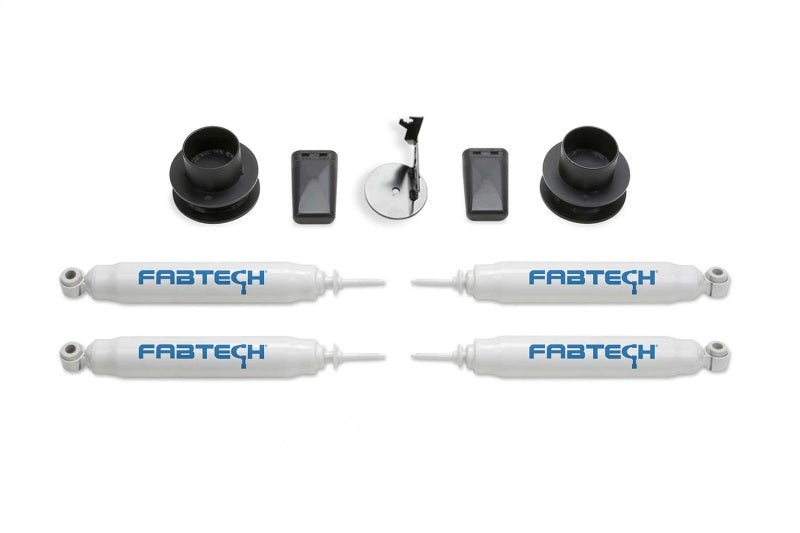 Fabtech 19-20 Ram 2500 4WD 2.5in Coil Spacer Kit w/ Performance Shocks - FTS23227