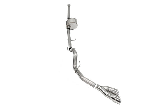 Corsa 2021-2025 Ford F-150 SuperCrew/6.5in Bed 5.0L V8 Xtreme Cat-Back Dual Side Exit-Polished - 21151