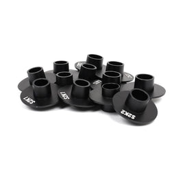 BLOX Racing Subframe Hard Collar Kit for All S2000 - Front and Rear total 12 Pieces (Gold) - BXSS-20604