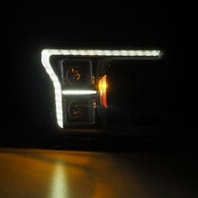 Load image into Gallery viewer, AlphaRex 18-20 Ford F-150 (Req. Conv F150 w/Stock LED) LUXX LED Proj HL Blk Actv Lgt Seq Sig SB DRL - 880250