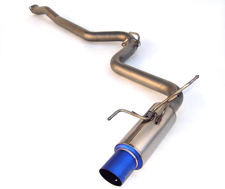 Invidia 2009+ EVO X 80mm Single Outlet Full Titanium Cat-Back Exhaust - HS09MEXTRG