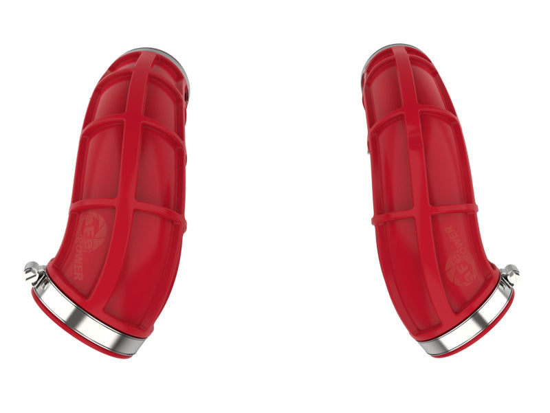 aFe Power 22-24 Toyota Land Cruiser (J300) / 22-24 Toyota Tundra V6-3.4L (tt) Red Turbo Inlet Pipes - 55-20001-R