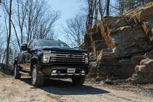 Load image into Gallery viewer, MBRP 2020+ GMC/Chevy 2500/3500 6.6L Duramax 4in Mand Bent Tubing Pro-Ser Cat Back Single Side - Blk - S6059BLK