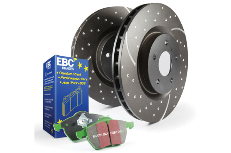 EBC S3 Kits Greenstuff Pads and GD Rotors - S3KF1254