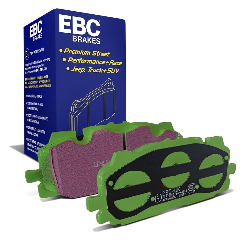 EBC 2018+ Audi S4 3.0L Turbo Greenstuff Front Brake Pads - DP22277