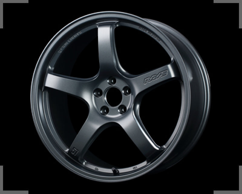 Gram Lights 57CR 19x9.5 +45 5x114.3 Gunblue II Wheel - WGCR445EG2