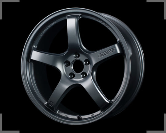 Gram Lights 57CR 19x9.5 +45 5x114.3 Gunblue II Wheel - WGCR445EG2