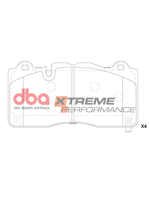 DBA 19-24 Chevrolet Camaro ZL1 XP Performance Front Brake Pads - DB15224XP