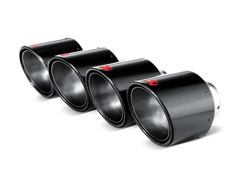 Akrapovic 08-25 Nissan GT-R Tail Pipe Set (Carbon 125 mm) - TP-NIR35C