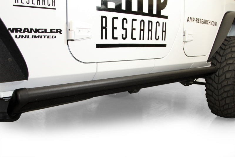 AMP Research 18-24 Jeep Wrangler JL 4DR (Excl. 4XE/Rubicon 392) PowerStep - Black - 75132-01A