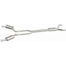 Load image into Gallery viewer, MagnaFlow Cat-Back Stainless Dual Split Rear Exit 4in Polished Tips 11-15 Chevy Camaro 3.6L V6 - 15353