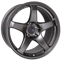 Load image into Gallery viewer, Enkei PF05 18x7.5 48mm Offset 5x114.3 75mm Bore Dark Silver Wheel - 527-875-6548DS