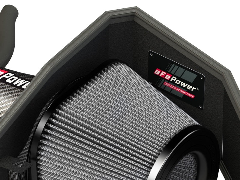 aFe POWER Magnum FORCE Carbon Fiber Stage 2 Pro Dry S CAIS - 11-18 Dodge Challenger/Charger V8-6.4L - 51-12172-C