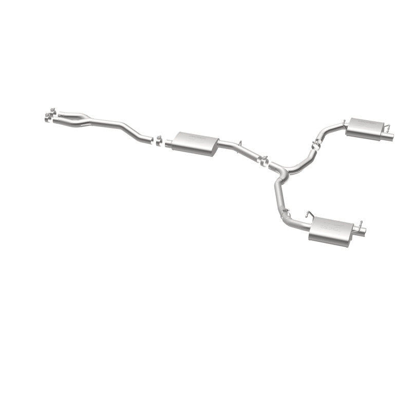 MagnaFlow Cat-Back SS Dual Split Rear Exit 2015 Dodge Charger/Chrysler 300C 3.6L V6 (Uses OEM Tips) - 19225