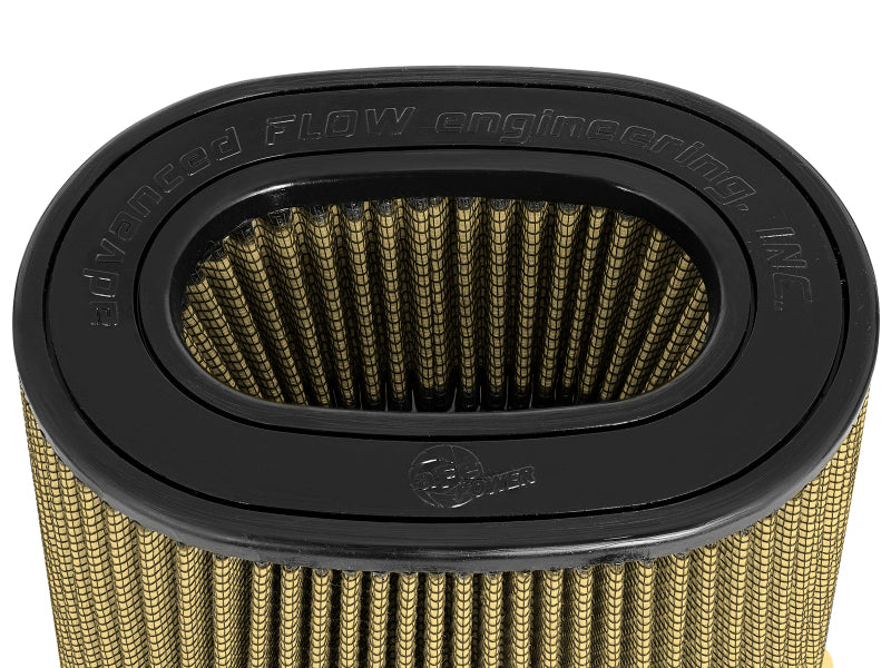 aFe Momentum Intake Rep Air Filter w/PG7 Media-3in F (Dual) x (8.25x6.25)in B x (7.25x5)in T x 9in H - 72-91115