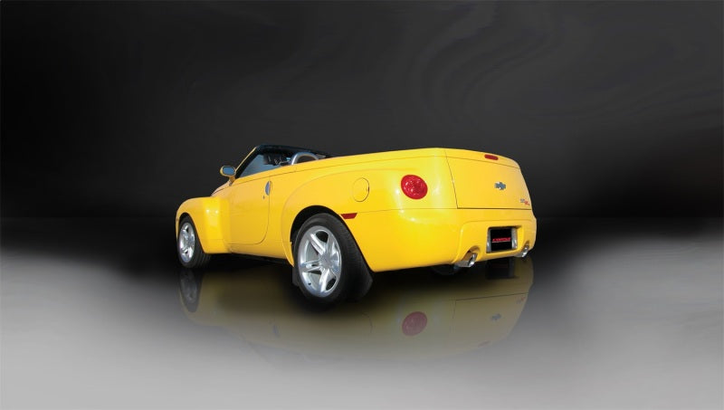 Corsa 2005-2006 Chevrolet SSR 5.3L V8 Polished Sport Cat-Back Exhaust - 14254
