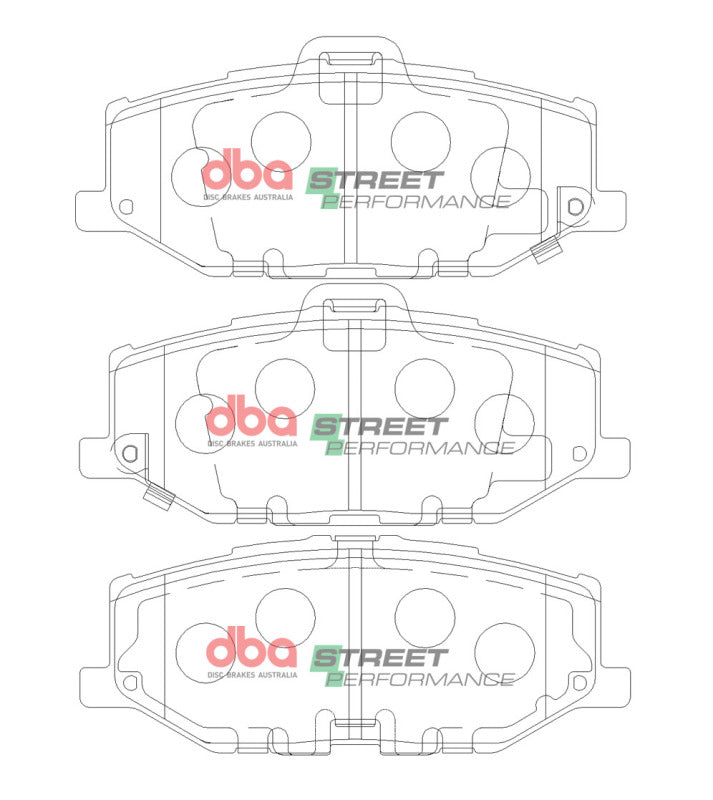 DBA 2020+ Suzuki Jimny 1.5L (A6G) SP Performance Front Brake Pads - DB15100SP