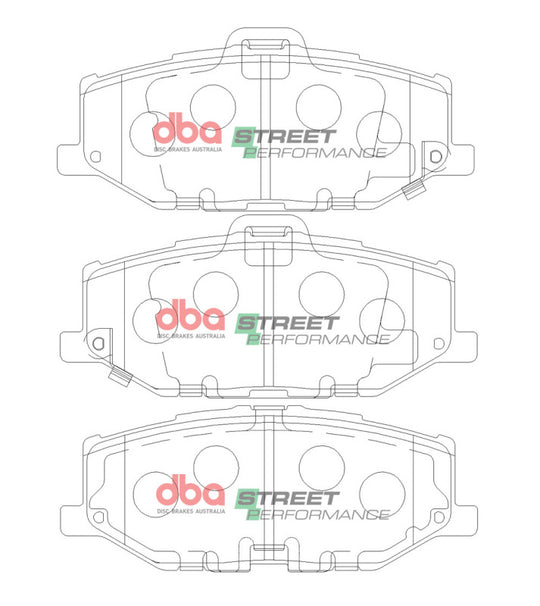 DBA 2020+ Suzuki Jimny 1.5L (A6G) SP Performance Front Brake Pads - DB15100SP