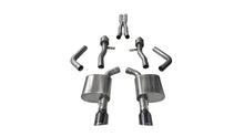 Load image into Gallery viewer, Corsa 2015-2023 Dodge Charger SRT / Scat Pack / R/T 6.4L Black Sport Cat-Back Exhaust - 14995BLK