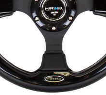 Load image into Gallery viewer, NRG Reinforced Steering Wheel (320mm) Blk w/Gloss Black Trim - RST-001BK