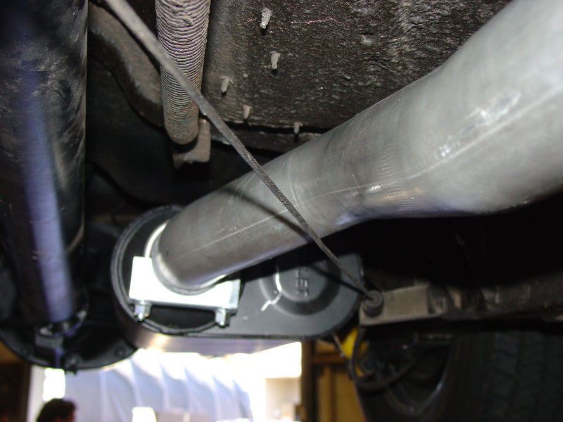 Flowmaster 55-57 Chevrolet 2.5in. American Thunder SS Crossmember-Back Exhaust System - 817174