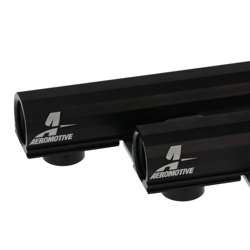 Aeromotive 99-04 Ford Mustang GT 4.6L SOHC Fuel Rails - Black - 14179