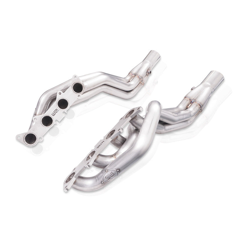 Stainless Works 2015+ Ford Shelby GT350 Headers Perf Connect w/Cats 1-7/8in Primaries 3in Collectors - GT350HCAT3
