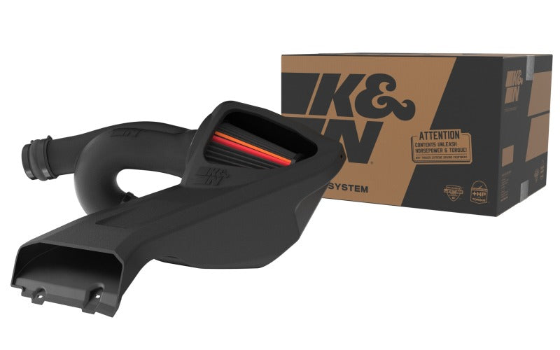 K&N 21-24 Chevrolet Silverado 1500 V8 5.3L/6.2L F/L NextGen Dryflow Cold Air Intake - 50-2617D