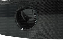 Load image into Gallery viewer, Seibon 12-13 Hyundai Veloster 2 Door Hatchback Carbon Fiber Trunk Lid - TL1213HYVEL