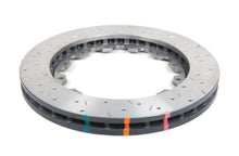 Load image into Gallery viewer, DBA 06-12 Chevrolet Corvette Z06 5000 Series Drilled and Slotted Front Replacement Rotor - DBA52992.1XS