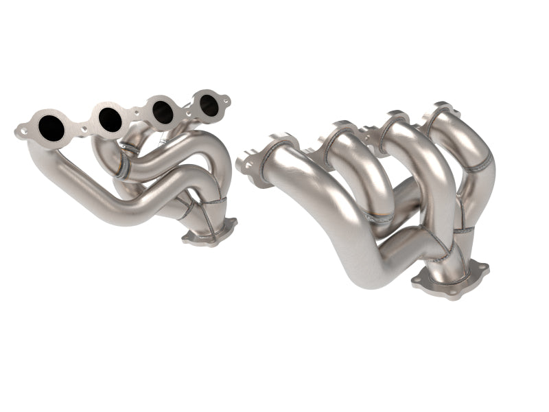 aFe Twisted 1-3/4in 304SS Shorty Header 16-21 Chevy Camaro SS 6.2L V8 - 48-34144
