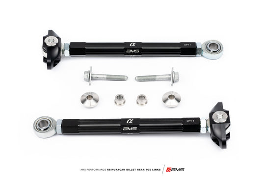 AMS Performance Audi R8 (RWD & AWD) / Lamborghini Huracan (RWD Only) Billet Rear Toe Links - ALP.37.11.0010-1