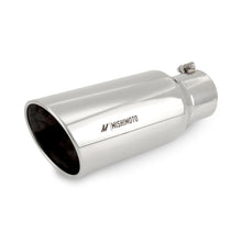 Load image into Gallery viewer, Mishimoto Universal Steel Muffler Tip 4in Inlet 6in Outlet Polished - MMEXH-TIP-DSL46