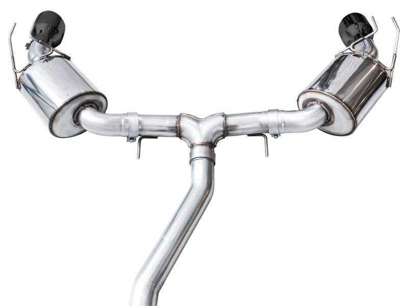 AWE Tuning 22+ Honda Civic Si/Acura Integra Touring Edition Catback Exhaust - Dual Diamond Black Tip - 3015-33331