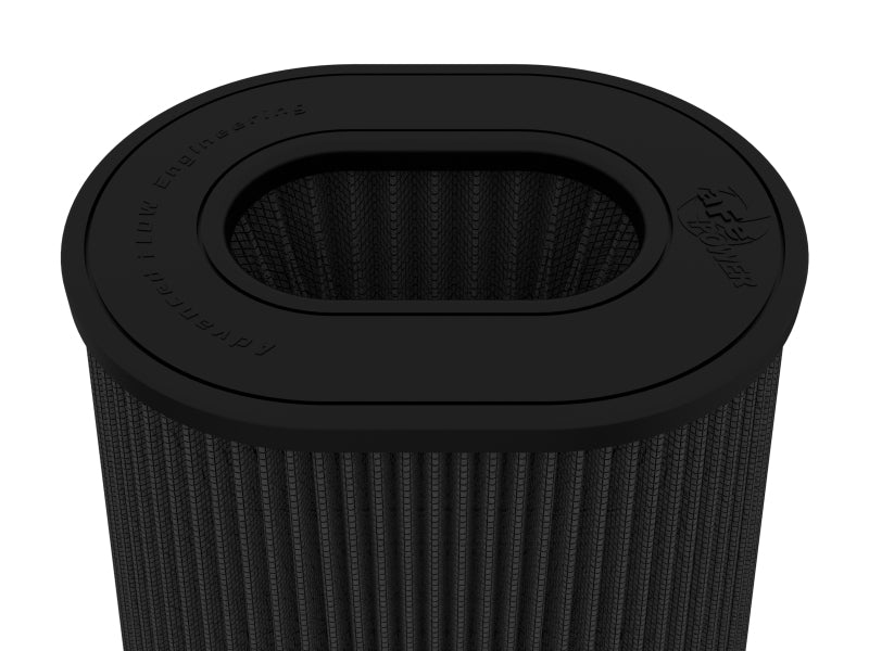 aFe Magnum FORCE Intake Air Filter w/Black Pro 5R 5-1/2IN F x (10x8)IN B x (8x6) T (Inverted) x 9IN - 24-91149K