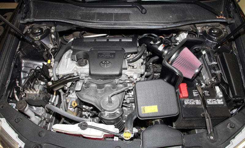 K&N 12-13 Toyota Camry 2.5L Black Typhoon Cold-Air Intake - 69-8620TTK