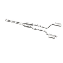 Load image into Gallery viewer, MagnaFlow Cat-Back SS 2.5in Dual Split Rear Exit (OEM Tips) 15-16 Dodge/Chrysler Charger/300 5.7L V8 - 19226