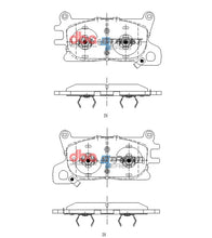 Load image into Gallery viewer, DBA 2021+ Genesis GV80 Street Series Rear Brake Pads - DB15141SS