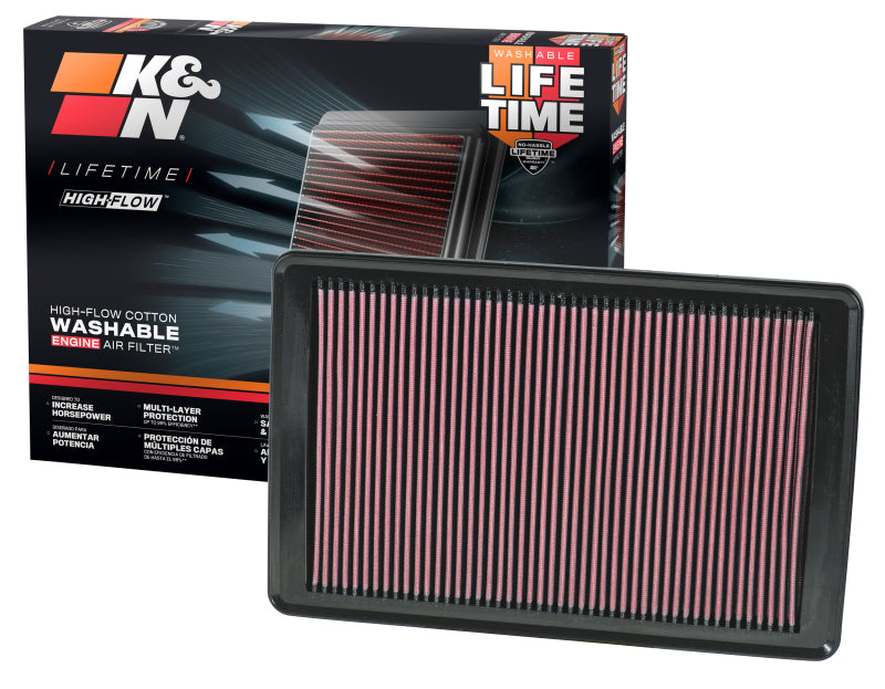K&N Replacement Air Filter SATURN SKY/PONTIAC SOLSTICE 2.0L-L4; 2007 - 33-2369