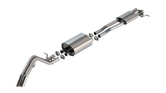 Borla 24-25 Ford Ranger XLT S-type Climber Exhaust w/ Turndown Tips - 140972