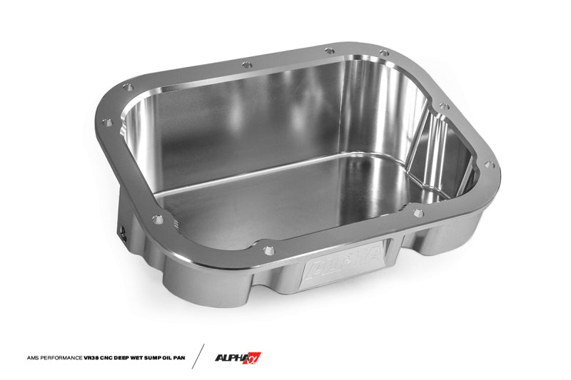 AMS Performance 2009+ Nissan GT-R Alpha CNC Billet VR38 Oil Pan - ALP.07.04.0024-1