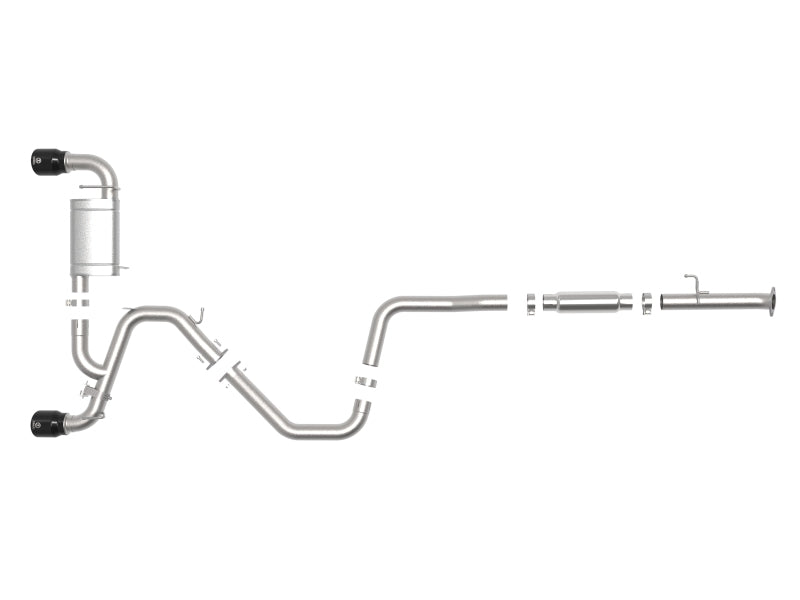 aFe Power Cat Back Exhaust - 19-20 Hyundai Veloster N L4-2.0L (t) - 49-37008-B