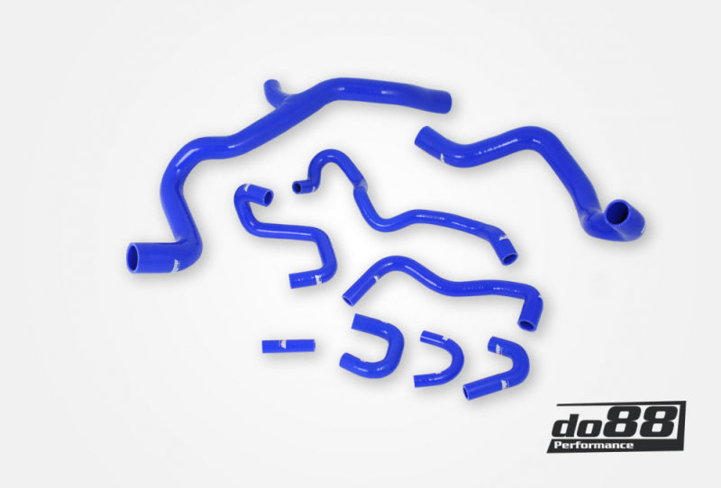 do88 Volvo V70/S80 2.5T 2.5FT AFV 08-15 Coolant Hoses Blue - DO88-KIT199B
