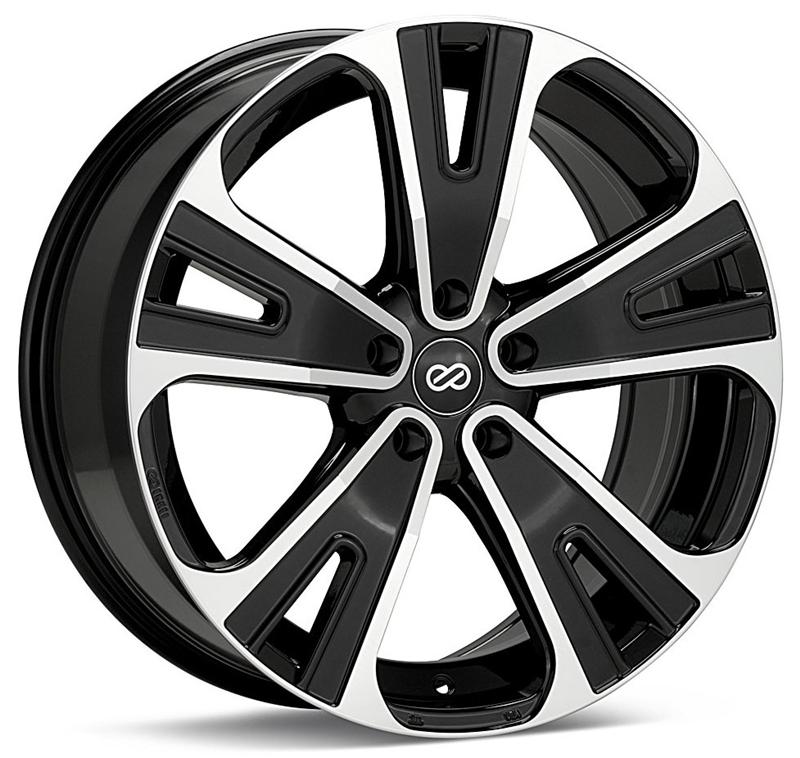 Enkei Universal SVX Truck & SUV 20x8.5 +40mm Offset 5x120 Bolt 72.6mm Bore Silver Machined Wheel - 475-285-1240SM