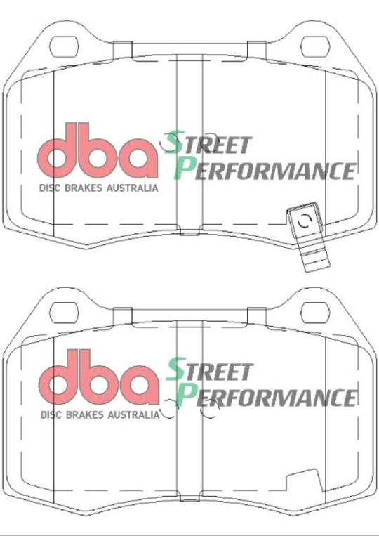 DBA 03-07 G35 w/ Brembo SP500 Front Brake Pads - DB1520SP